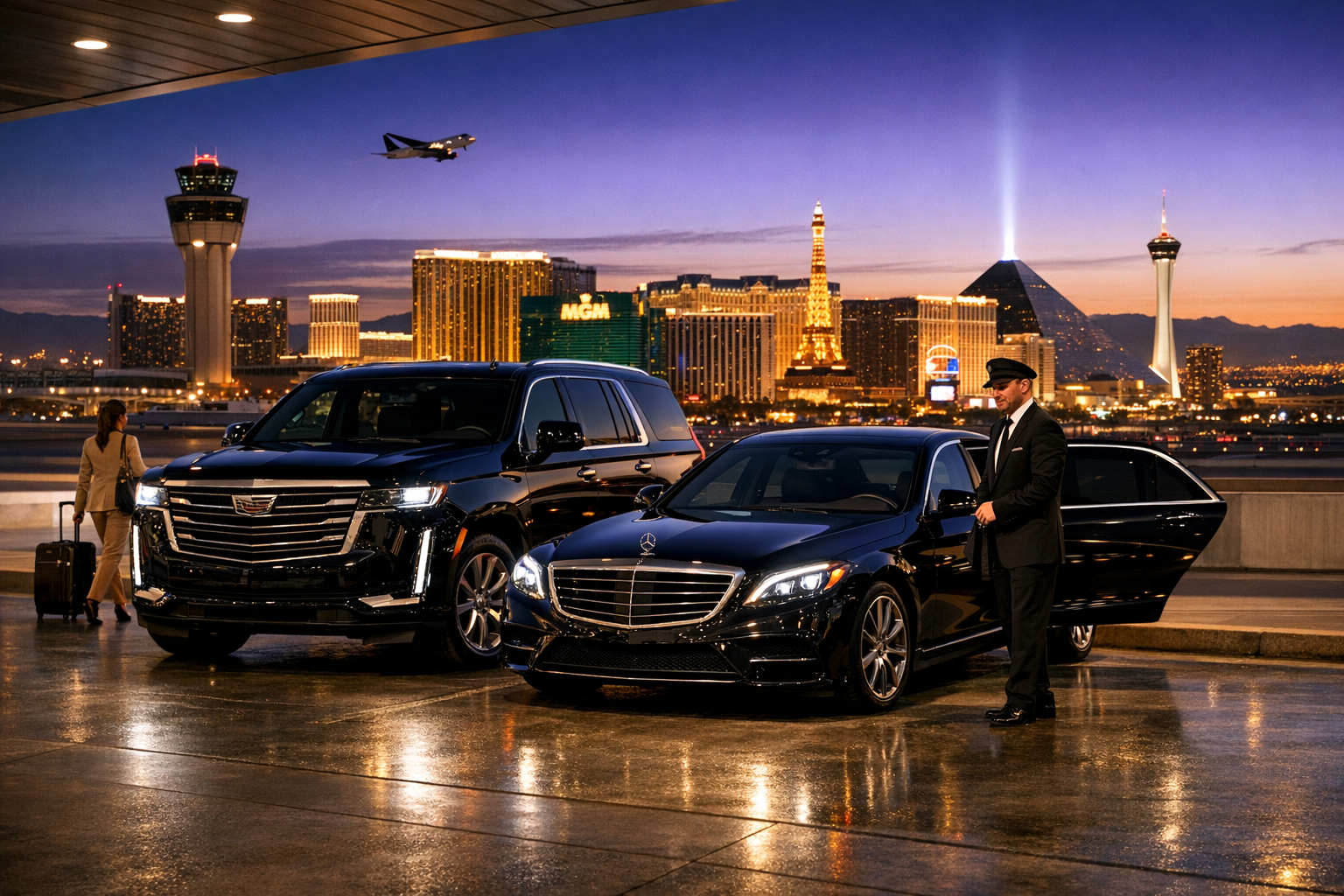 Airport Car Service Las Vegas: Luxury Rides to Harry Reid, The Strip, and More