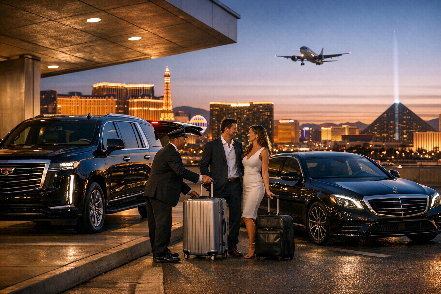 Airport Pickup Las Vegas: Luxury Rides From Harry Reid to The Strip and Beyond
