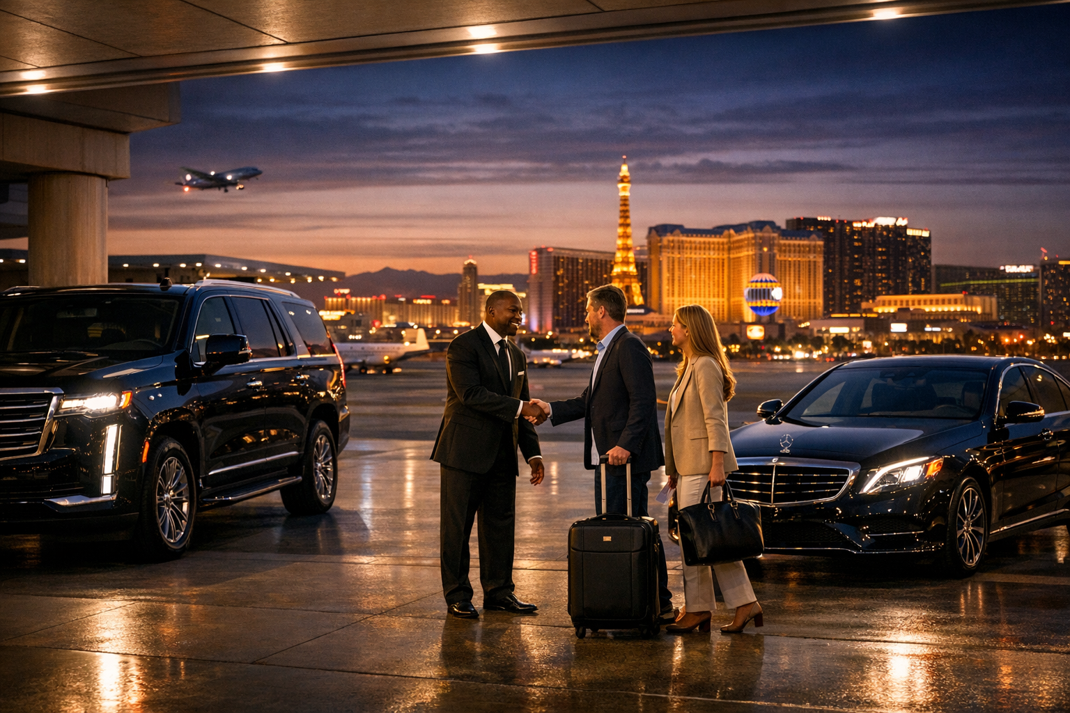 Airport Pickup Las Vegas: Luxury Transfers from Harry Reid with Xclusivlivery
