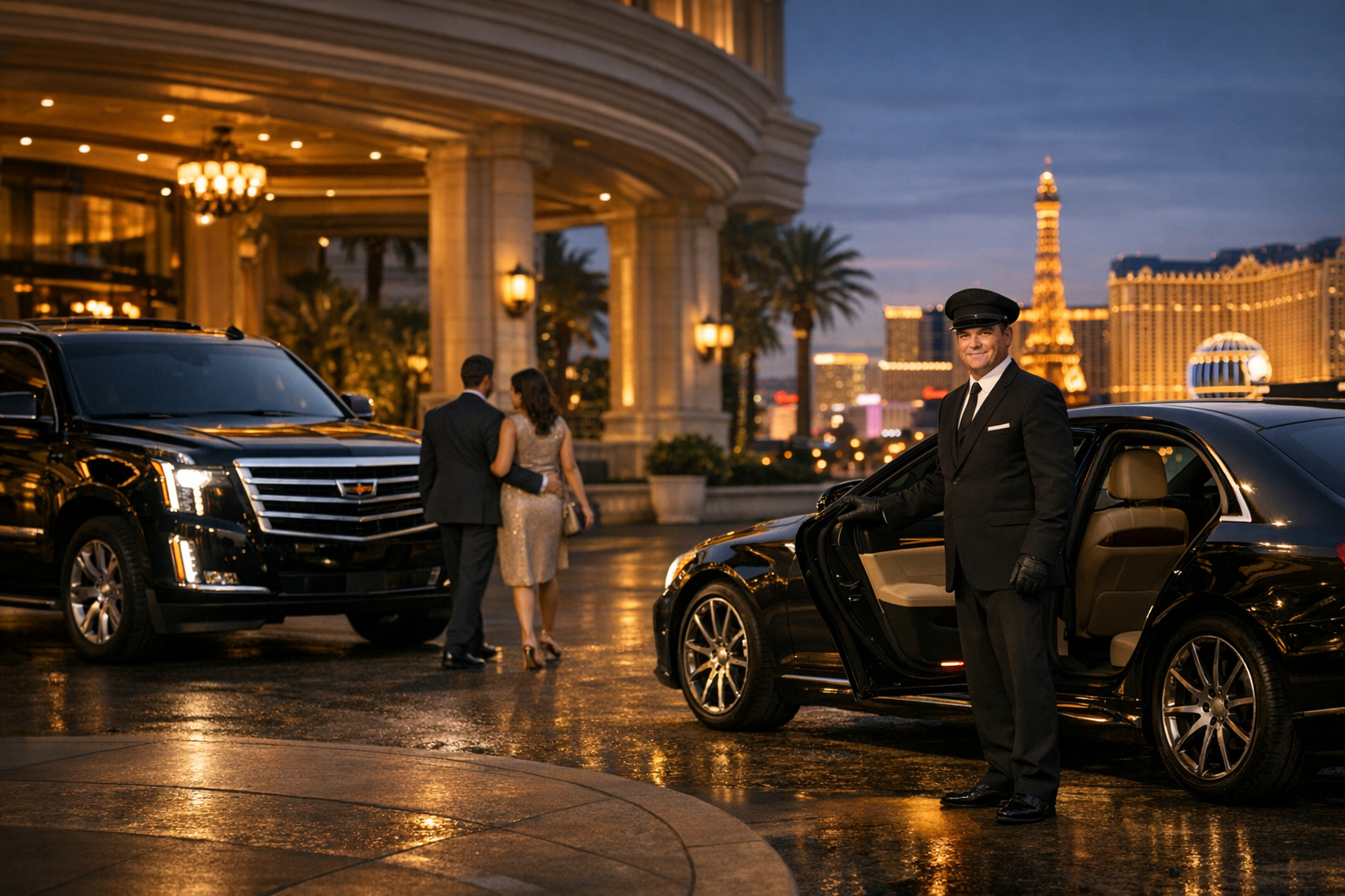Chauffeur Service Las Vegas: Luxury Rides for Airport Transfers, VIP Nights, Weddings, and Conventions