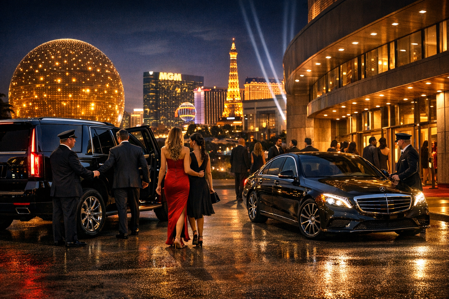 Concert Transportation Las Vegas: Luxury Rides to Sphere, The Strip, and More