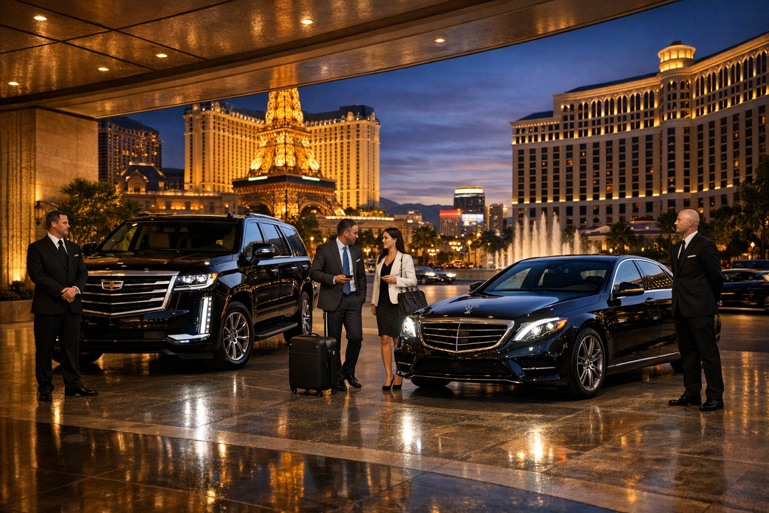 Corporate Transportation Las Vegas: Executive Chauffeur Service for Airports, Conventions, and VIP Travel