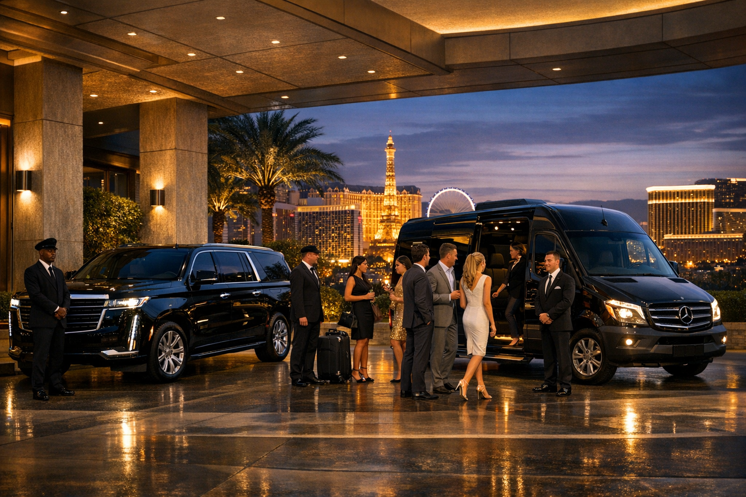 Group Transportation Las Vegas: Luxury Rides for Airports, Events, Weddings, and VIP Nights Out