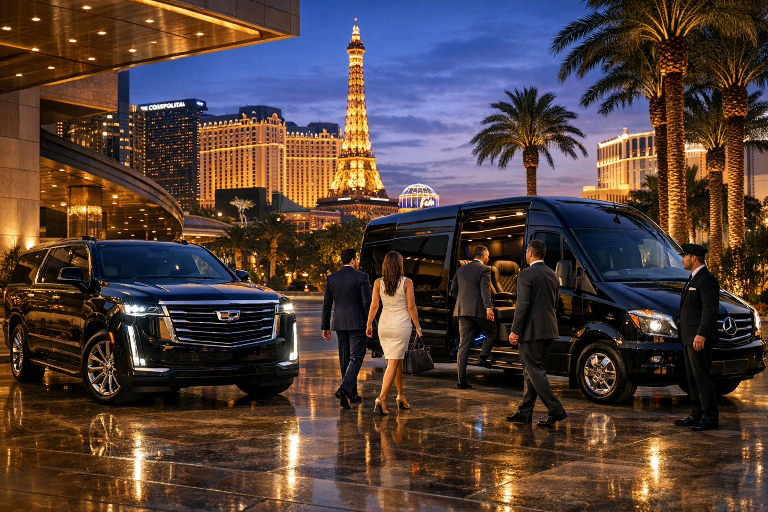 Group Transportation Las Vegas: Luxury Travel for Airports, Events, Weddings, and VIP Nights Out