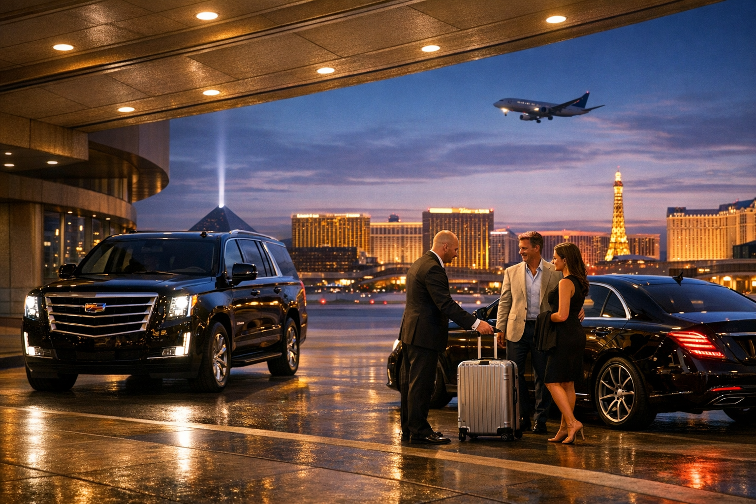 Harry Reid Airport Car Service in Las Vegas: Luxury Airport Transfers with Xclusivlivery