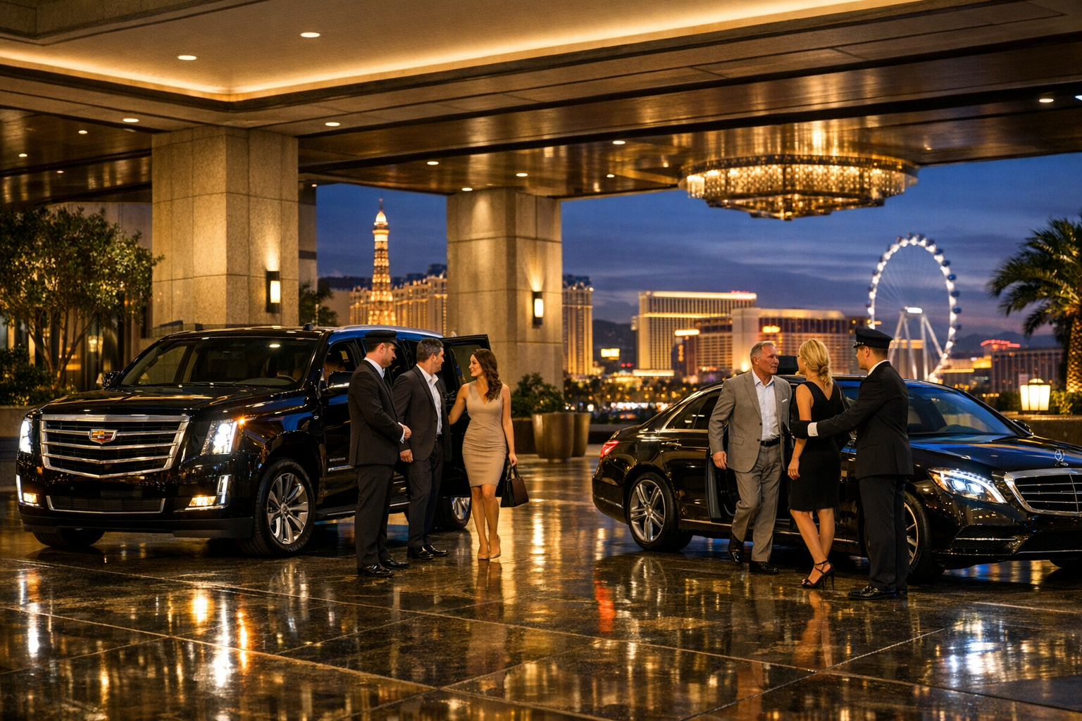 Hotel Transportation Las Vegas: Luxury Rides for Airport Arrivals, The Strip, Conventions, and VIP Travel