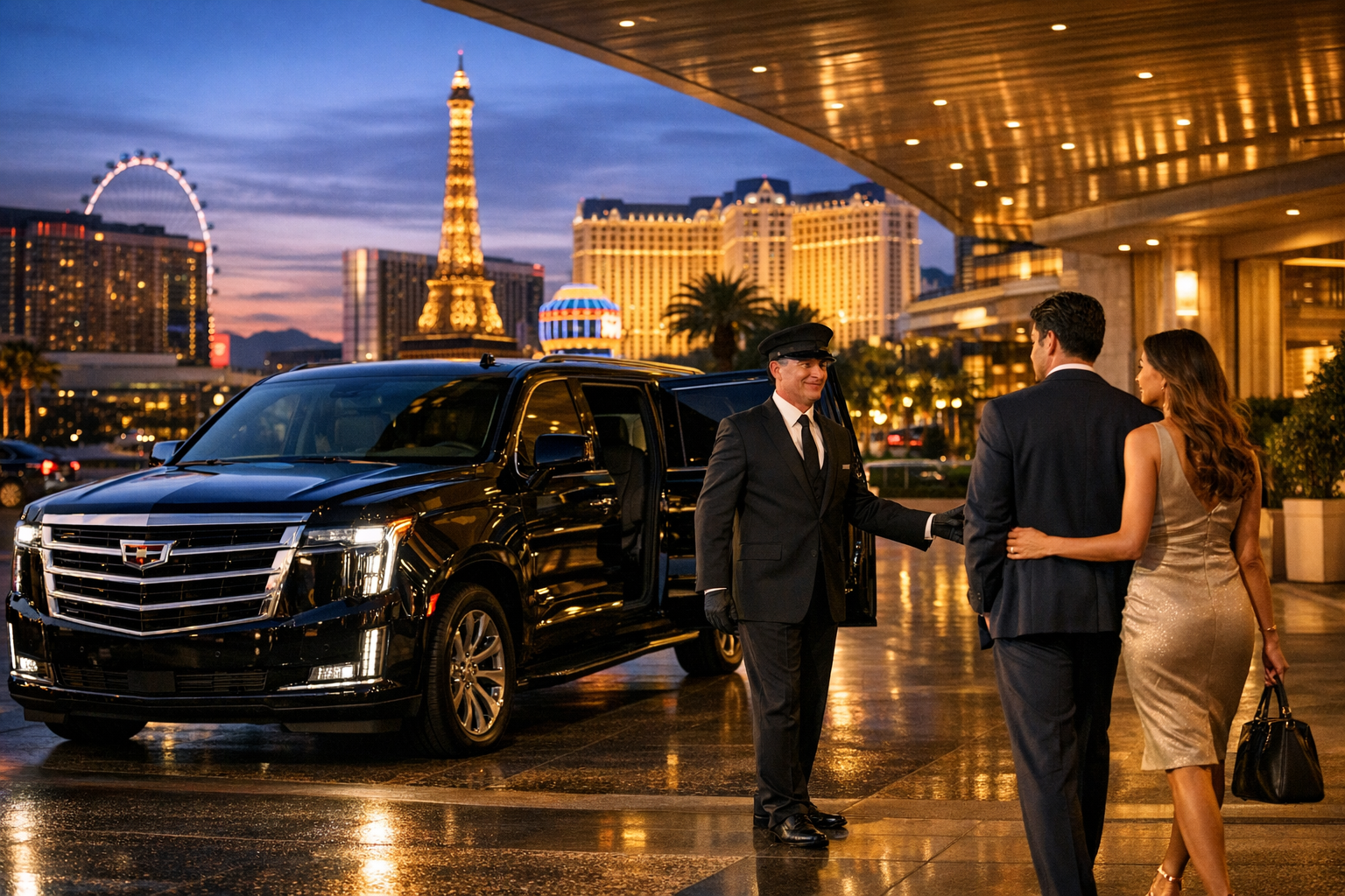 Hourly Chauffeur Las Vegas: Luxury Transportation for Airport, Strip, Events, and VIP Travel