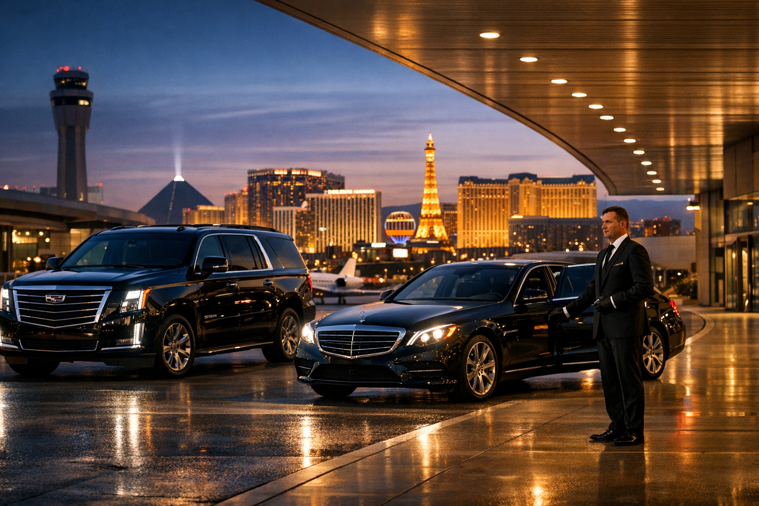 Luxury Airport Transfer Las Vegas: Premium Rides From Harry Reid to The Strip and Beyond
