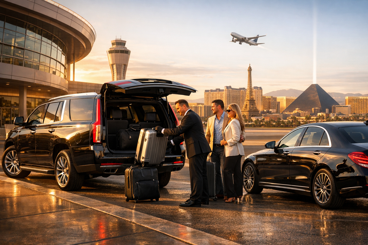 Luxury Airport Transfer Las Vegas: Private Chauffeur Service by Xclusivlivery