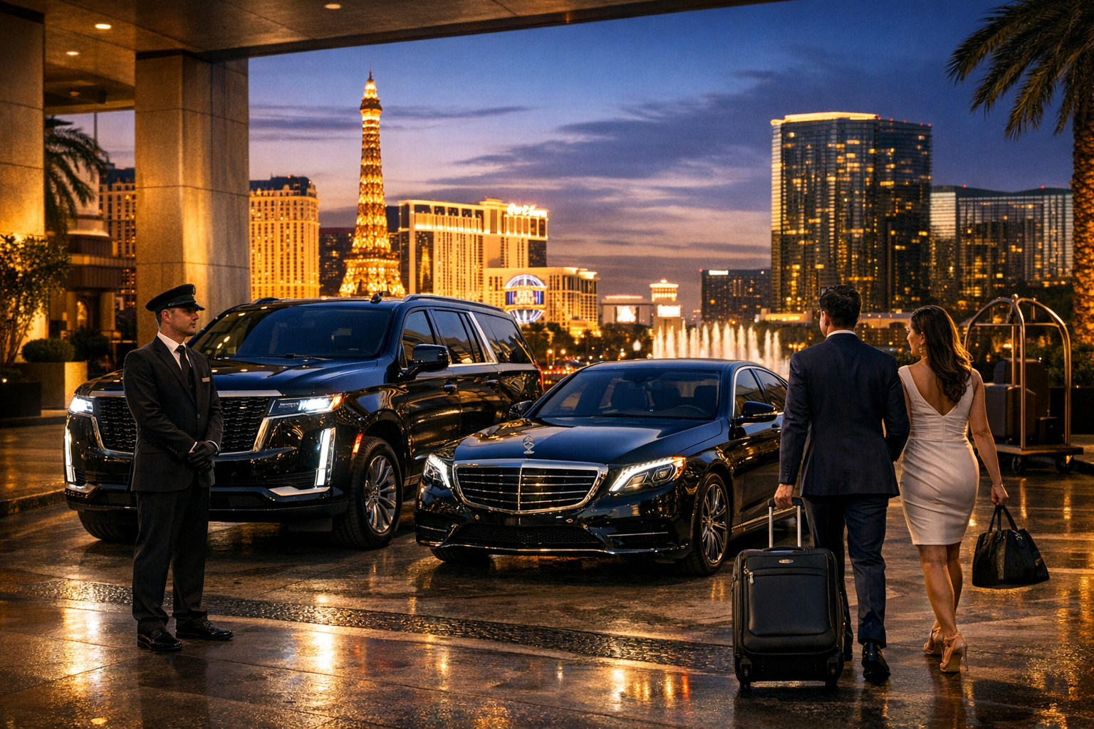 Luxury Ride Las Vegas: Chauffeur Service for Airport, VIP, Wedding and Convention Travel