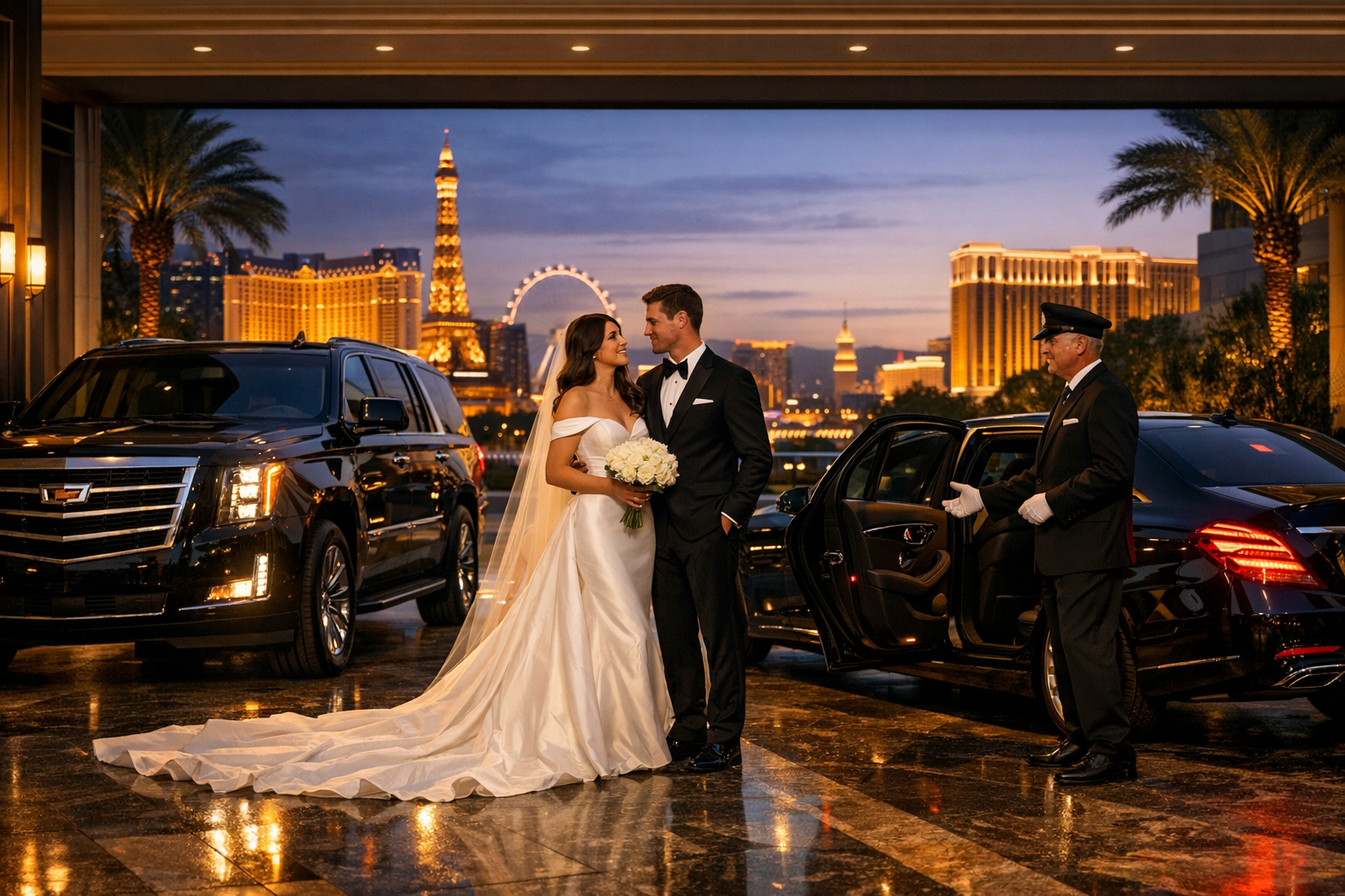 Wedding Transportation Las Vegas: Luxury Wedding Rides for the Strip, Airport, and VIP Guests