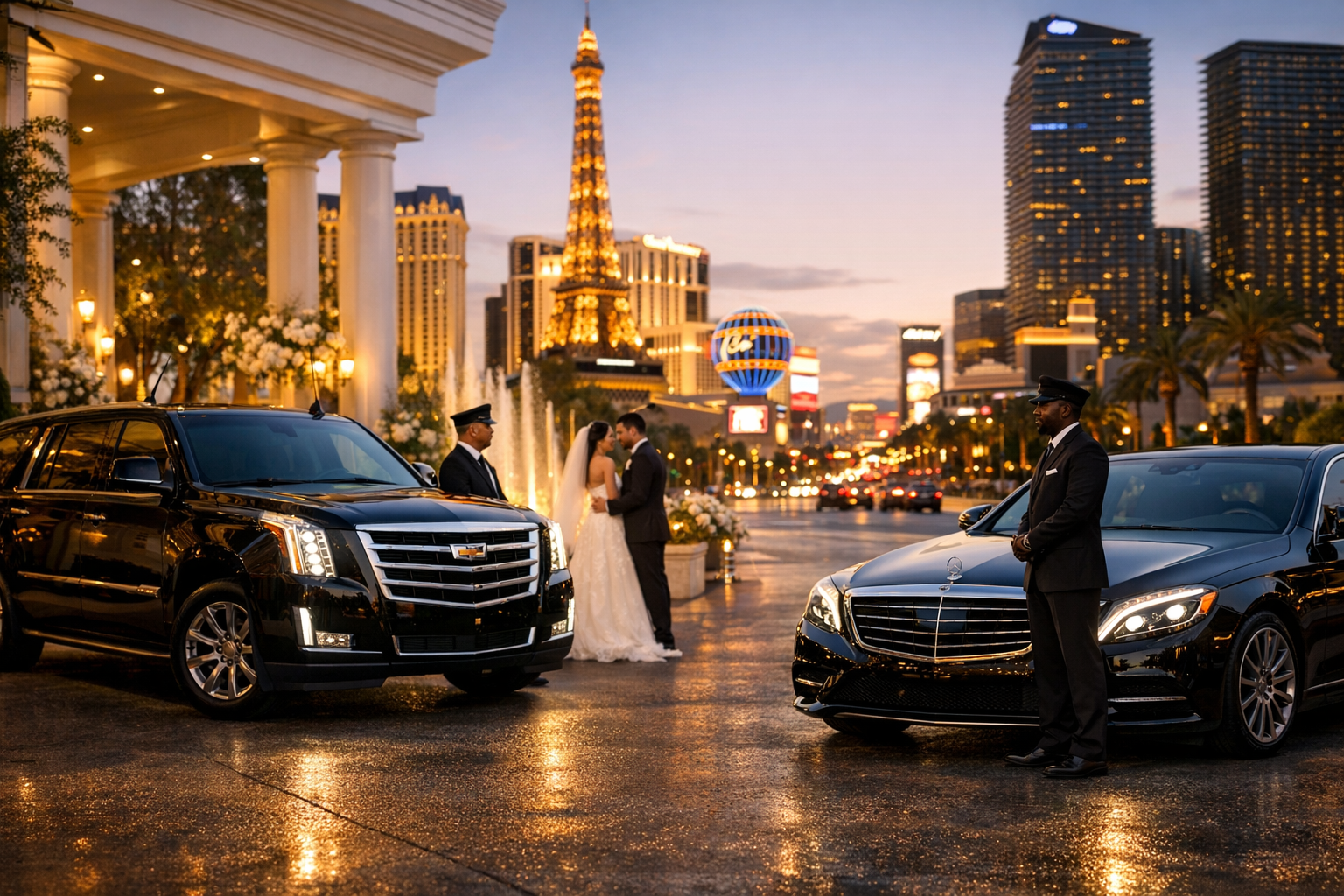 Wedding Transportation Las Vegas: Luxury Chauffeur Service for Your Big Day